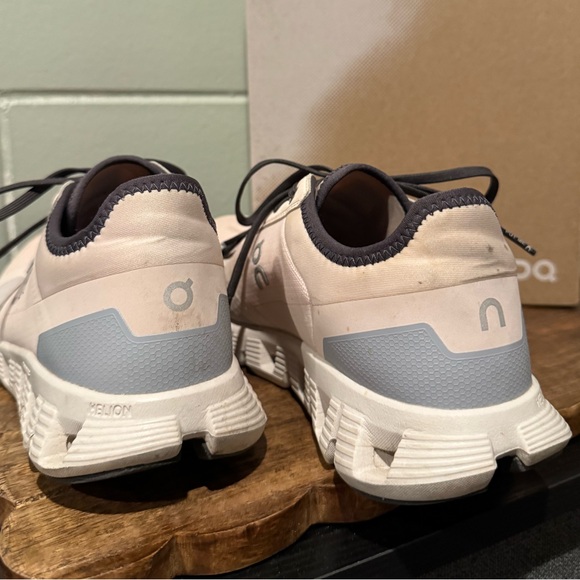 On Running Blush and Charcoal Sneakers - Picture 3 of 8